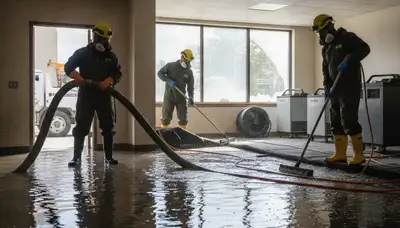 Emergency water removal service in Victorville, CA for homes with flood and burst pipe damage