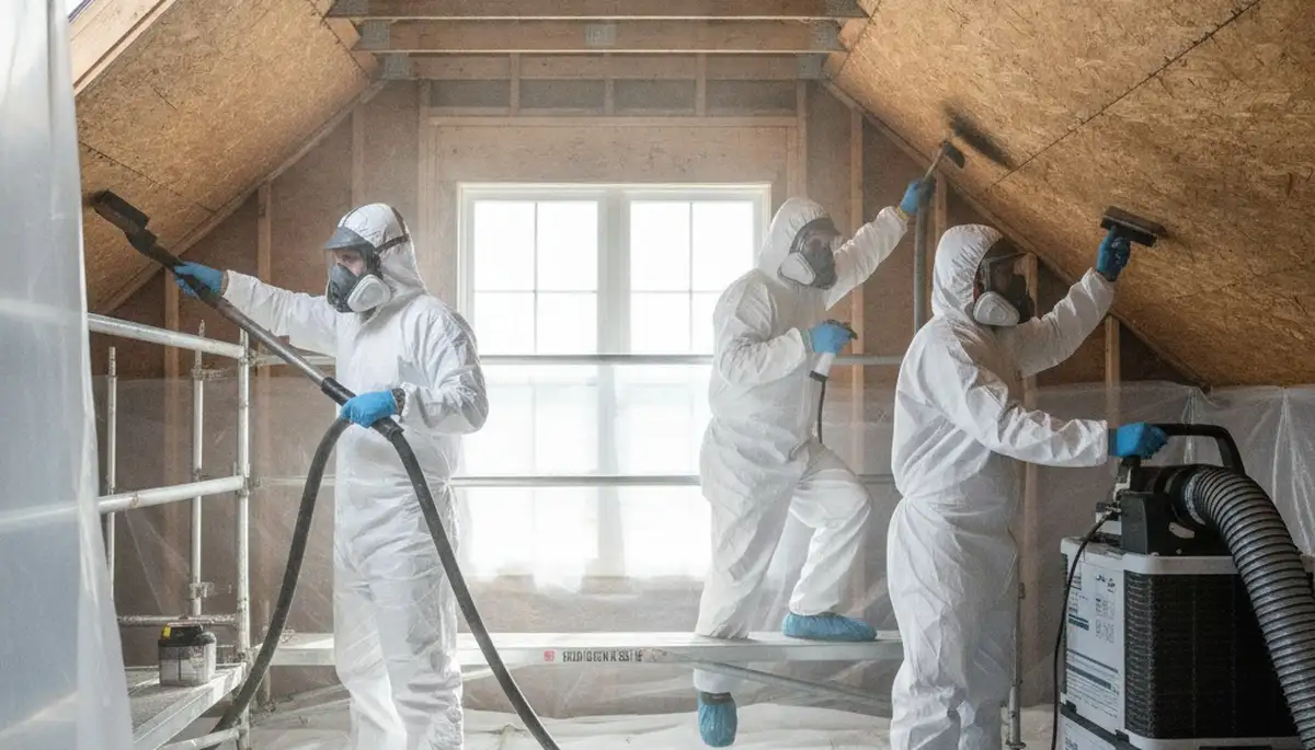 Mold removal team in Victorville, CA providing water damage cleanup and restoration services