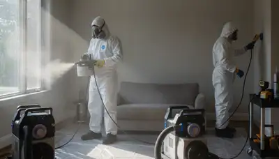 Water damage odor removal service in Victorville, CA for moisture-related home smells