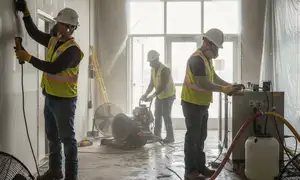 Structural drying service in Victorville, CA for water-damaged homes and moisture removal