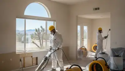 Water damage restoration team serving Victorville, CA for emergency cleanup and repairs