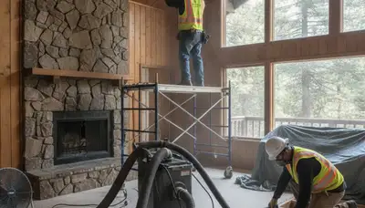 Water damage restoration team serving Victorville, CA for emergency cleanup and repairs