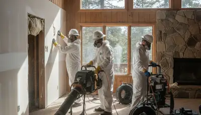 Water damage restoration team serving Victorville, CA for emergency cleanup and repairs