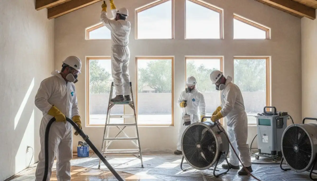 Water damage restoration team serving Victorville, CA for fast cleanup and repair