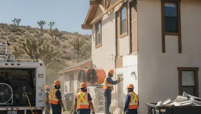 Water damage restoration team in Victorville, CA serving homes and businesses