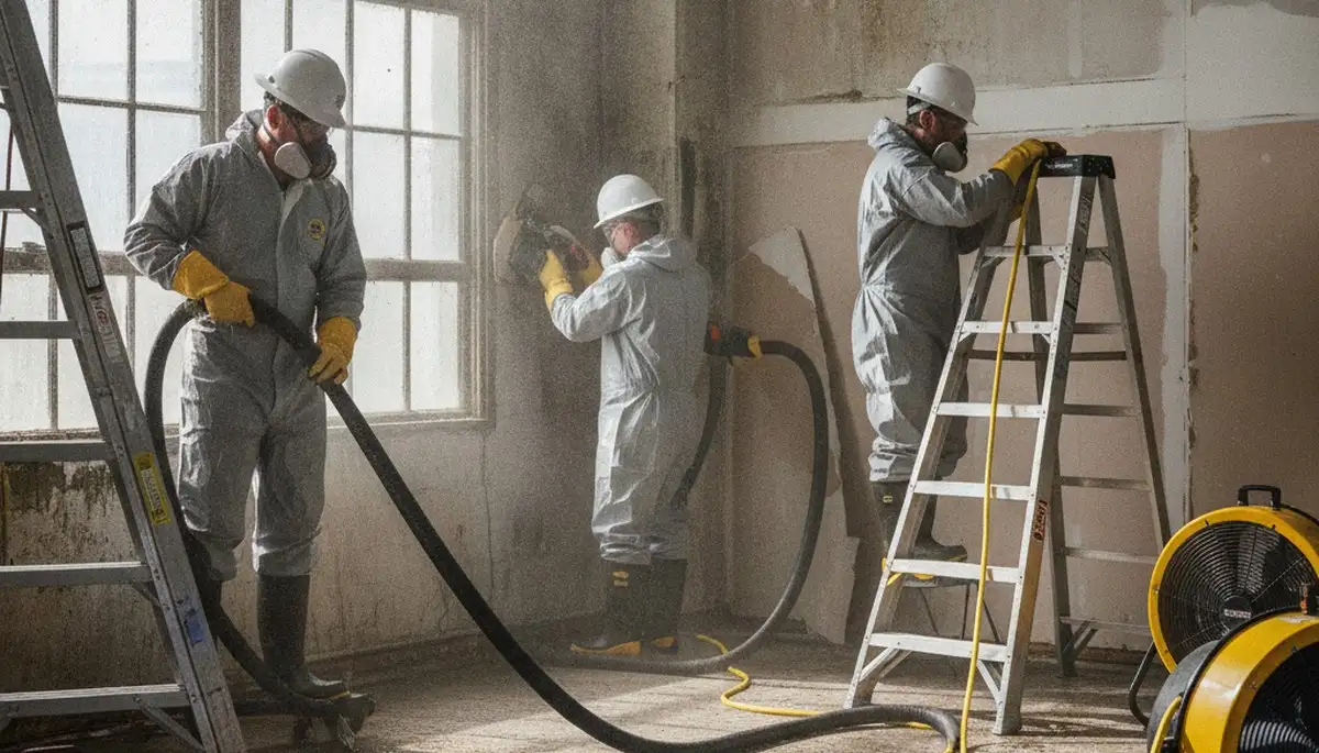 Water damage restoration team serving Victorville, CA for fast home water cleanup and drying