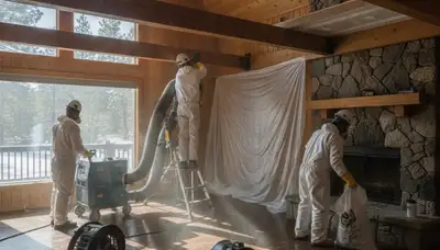 Water damage restoration team serving Victorville, CA for emergency cleanup and repair